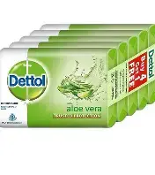 Dettol Lime Fresh (Lime Cool) Bathing Soap Bar with 12hr Freshness (400gm) |Long Lasting Freshness, 100gm Pack of 4