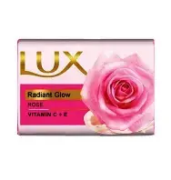 Lux Radiant Glow Bathing Soap infused with Vitamin C & E For Superior Glow Offer Pack of 8 x 150g