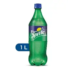 Sprite Lemon-Lime Flavoured Cold Drink | Refreshing Taste | Clear Soft Drink with No Added Colours | PET Bottle, 1 L