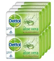 Dettol Lime Fresh (Lime Cool) Bathing Soap Bar with 12hr Freshness (400gm) |Long Lasting Freshness, 100gm Pack of 4