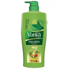 Dabur Vatika Naturals Health Shampoo - 640 ml | 7 Natural Herb Extracts | Contains Henna, Amla & Hibiscus | 90% Hair Fall Control | Everyday Shampoo for Women & Men